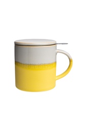 [POR658] Cup with tea strainer INDUSTRIAL 410 ml