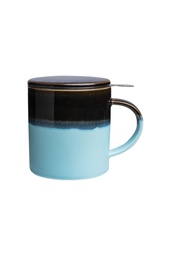 [POR659] Cup with tea strainer INDUSTRIAL 410 ml