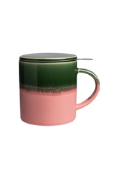 [POR660] Cup with tea strainer INDUSTRIAL 410 ml