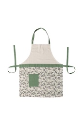 [TEX138] Kitchen apron LEAVES