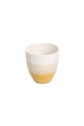 [POR514] Mug STRIPES 200 ml yellow