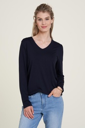 [BAS08] Long-sleeved Tencel™ shirt (night)