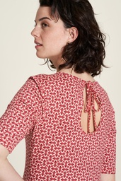 [S24C06] Shirt with back details (waves)