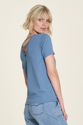 [S24C08] Shirt with back details (steel)