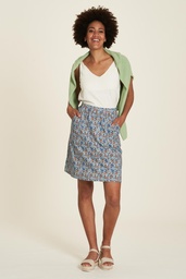 [S24F04] Jersey Skirt with pockets (garden)