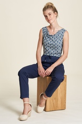[S24C05] Top with waterfall neckline (kite)