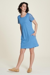 [S24E41] Loose jersey dress (blue)
