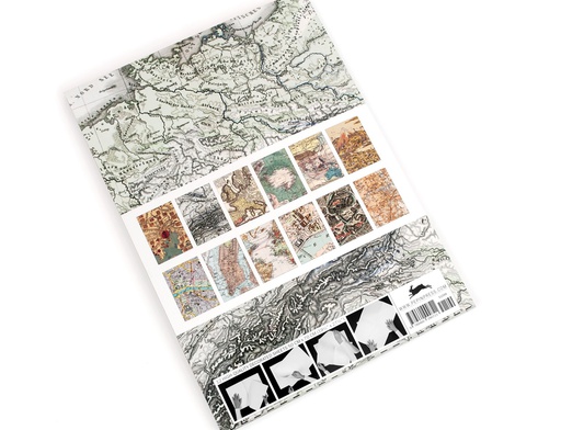 Gift Wrap Book 60 - Maps - Geschenkpapier