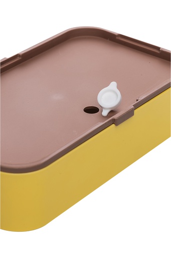 Brotdose PLAIN 18,7 cm yellow 