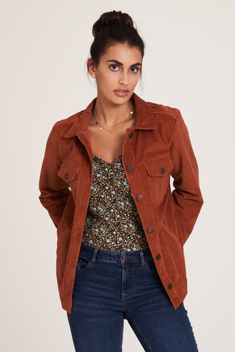 Hemdjacke aus Bio-Cord