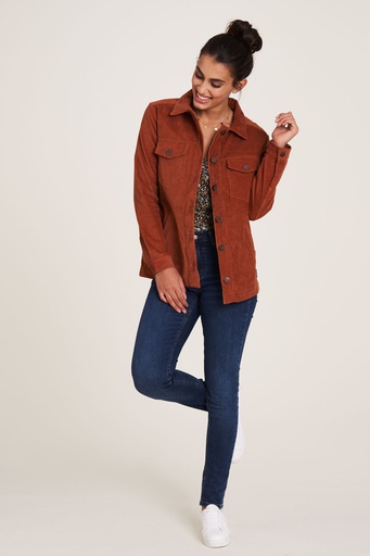Hemdjacke aus Bio-Cord