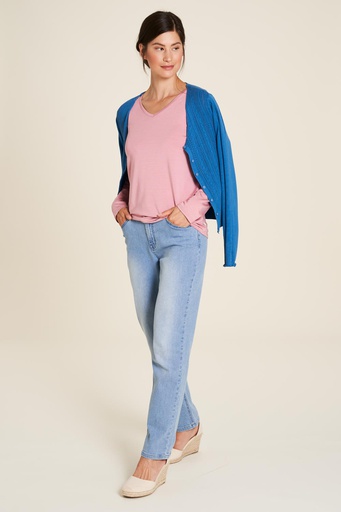 Langärmeliges Tencel-Shirt