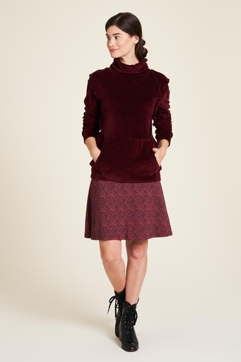 Velour on sale sweater dress