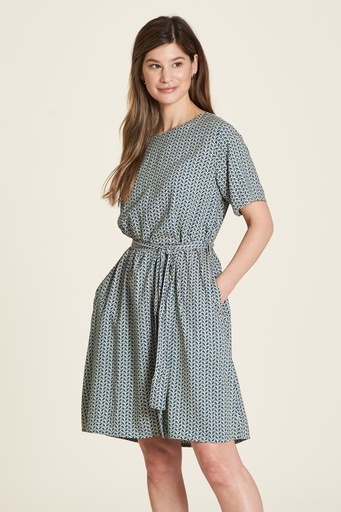 Tailliertes EcoVero-Kleid