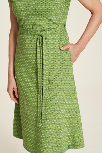 Kleid mit Bindegürtel