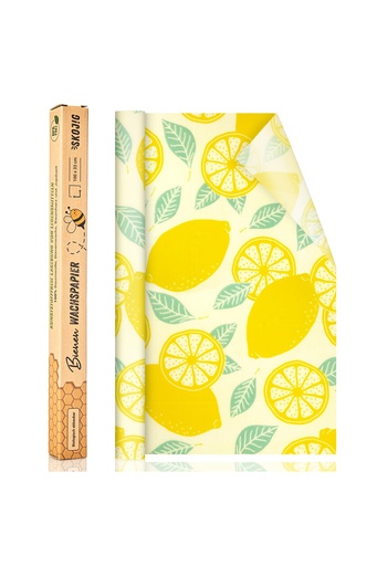 Wachspapierrolle 100 × 33 cm – Zitrone