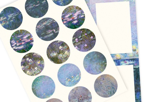 Etiketten, Sticker und Klebestreifen – Claude Monet