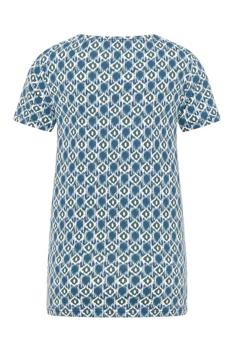 Jersey-Shirt mit V-Ausschnitt