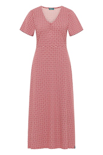 Jersey-Kleid in Midilänge