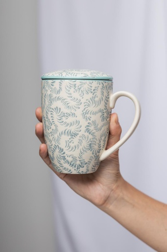 Tasse mit Teesieb RUSTIC 400 ml