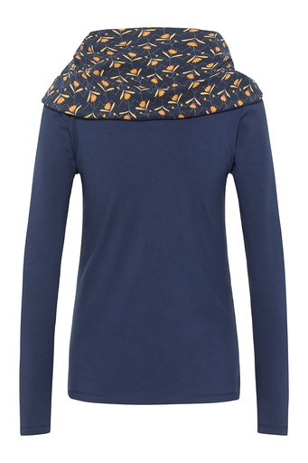 Pullover mit großem Kragen