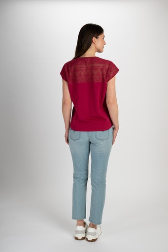 Shirt mit Spitzendetails