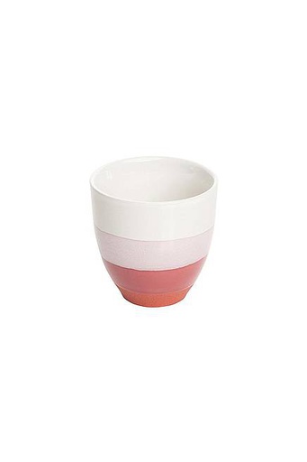 Becher STRIPES 200 ml rose