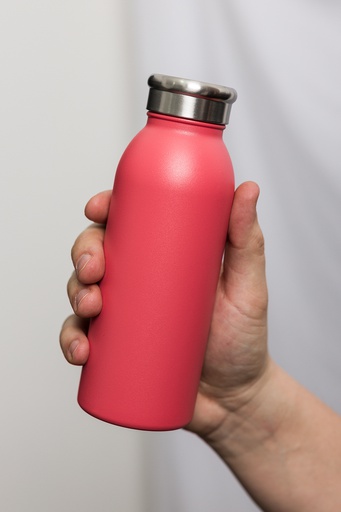 Trinkflasche PLAIN 500 ml red