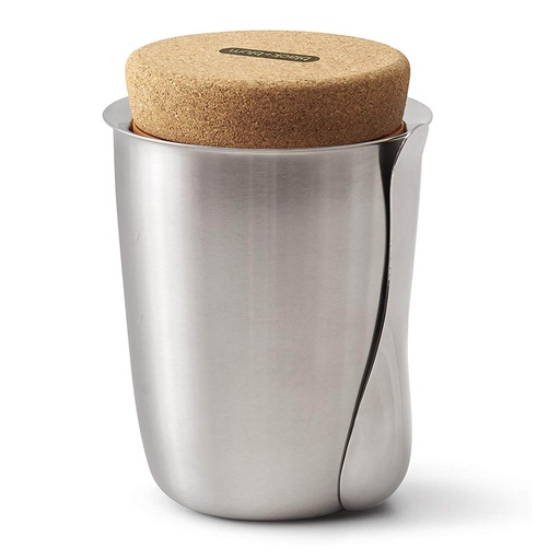 Edelstahl Thermobecher Black+Blum geschlossen