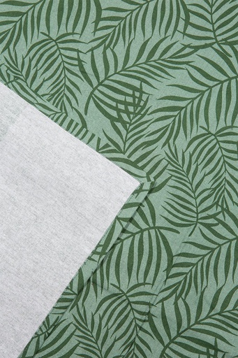 Serviette LEAVES 40 cm green