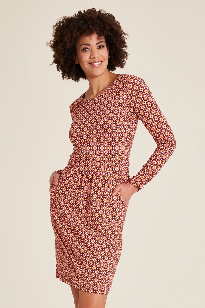 tranquillo Tailliertes Jersey-Kleid