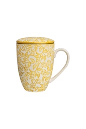 [POR629] Cup with tea strainer RUSTIC 400 ml