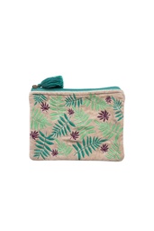 [BAG272] Samttäschchen Leaves