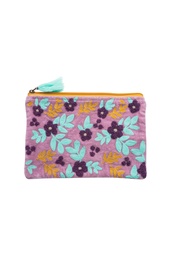 [BAG273] Samttäschchen Flower