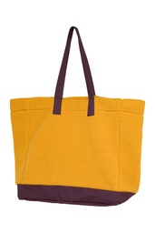 [W24ACS93] Beutel aus Sherpa Fleece (golden spice)