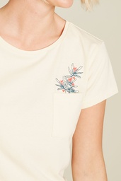 [S25C102] T-Shirt mit Stickerei