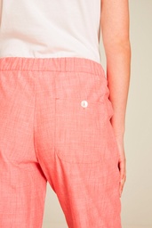 [S25G53] Jogger in Leinenoptik (coral)