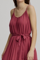 [S25E26] Kurzes EcoVero™ Kleid (rose wine)