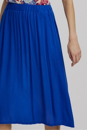 [S25F24] Langer Rock aus EcoVero Viskose™ (dazzling blue)