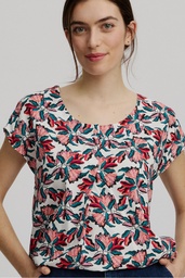 [S25C21] Luftige Bluse aus EcoVero™ Viskose (cocoa)