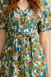 [S25E20] Langes EcoVero™ Kleid (bouquet)