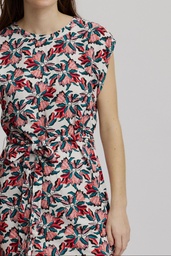 [S25E22] Tailliertes EcoVero™ Kleid (cocoa)
