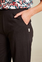 [S25G40] Lockere Jersey-Hose (black)
