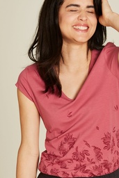 [S25C03] Blütenzauber Jersey-Shirt (rose wine)
