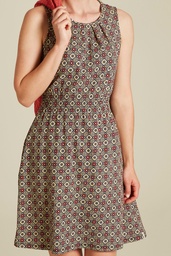 [S25E06] Tailliertes Jersey-Kleid (kaleidoscope)