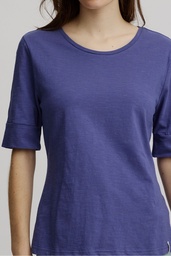 [S25C48] Gemütliches Slub-Shirt (skipper blue)