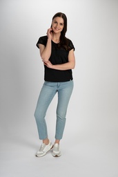 [S25X45] Shirt mit Spitzendetails (black)