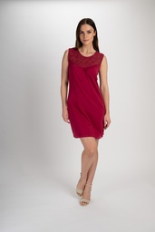 [S25X46] Kurzes Kleid mit Spitzendetails (anemone)