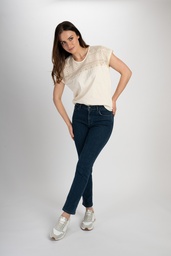 [S25X45] Shirt mit Spitzendetails (white)