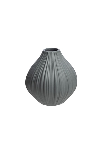 [POR455] Vase VINTAGE grey
